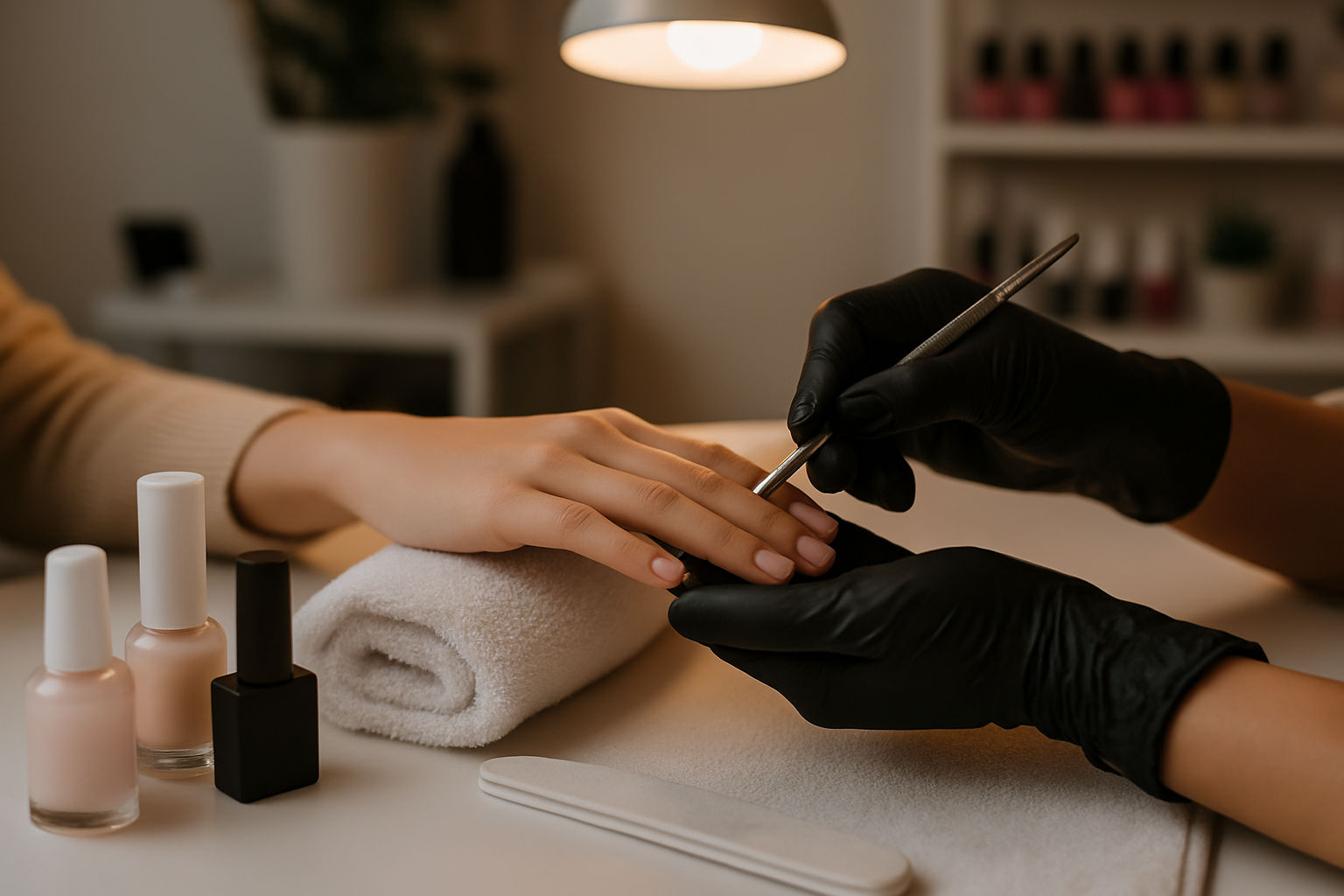 Pečlivá manikúra od zkušených profesionálek